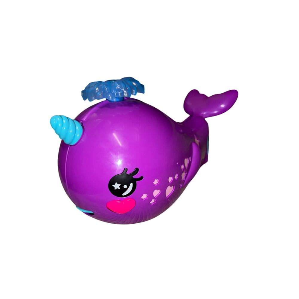 Polly Pocket Sparkle Cove Adventure Narwhal Boat Playset with accessories
